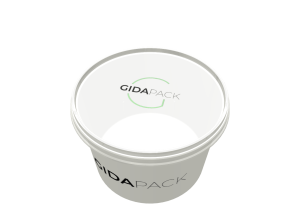 415ml PP Plastik Gıda Ambalaj Transparent Kapak - GIDAPACK